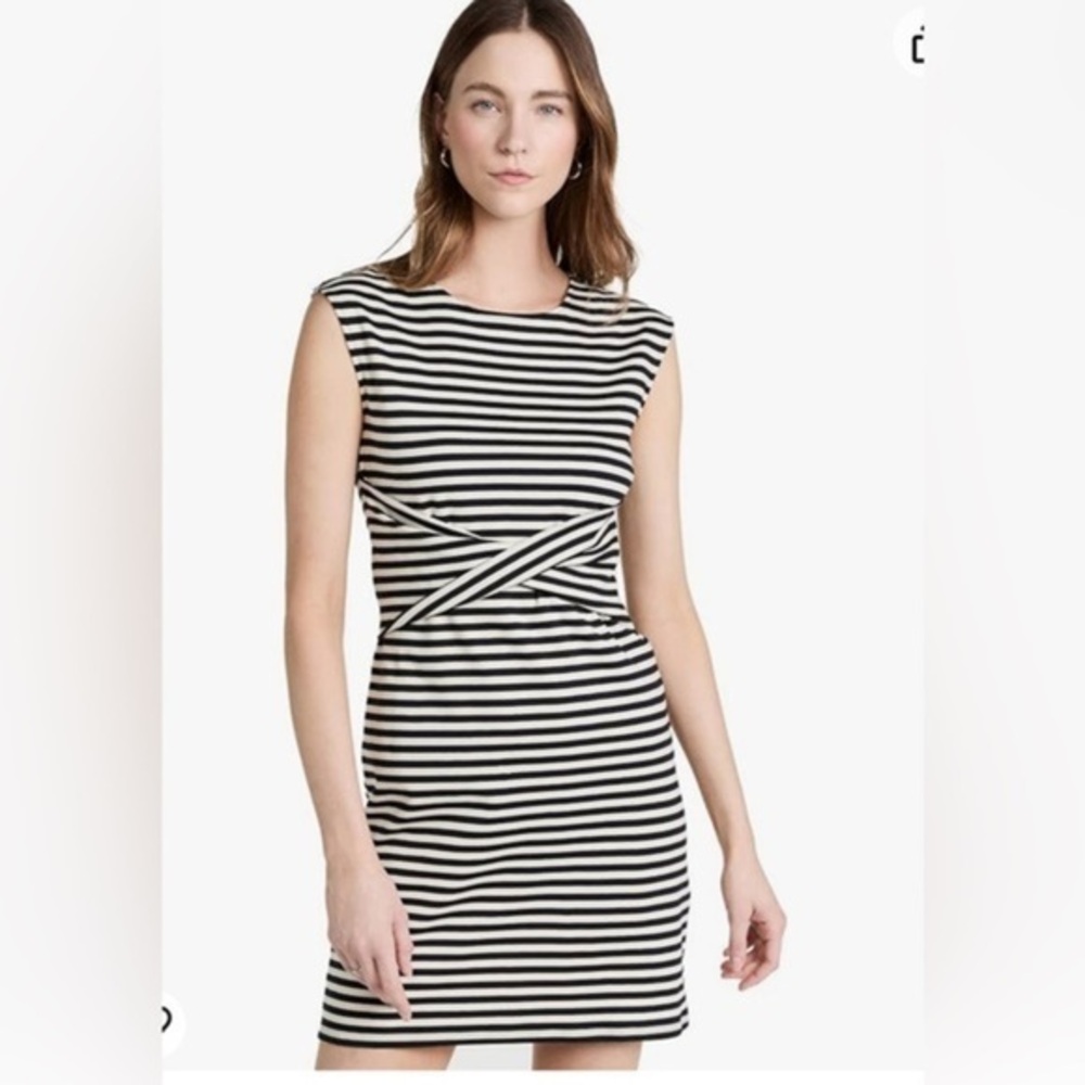 Theory Women's Sleeveless Twist Dress size Medium